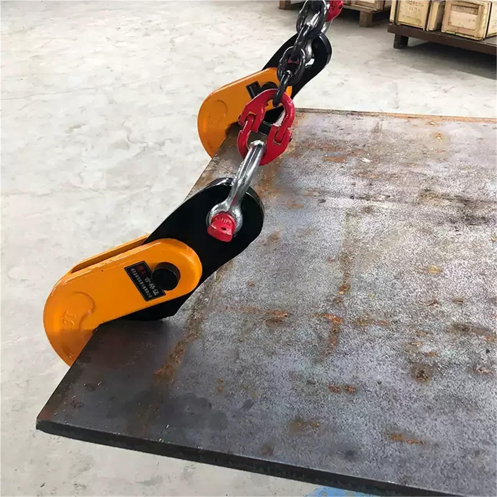 Eslingas de Cadena 8 T/1764 LB con Cadena de Acero al manganeso de Alta Resistencia de 1,5 m para grúa de elevación Industrial Cadenas Elevación