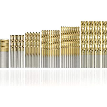 Punte Da Trapano In Titanio HSS - Per Acciaio Inox E Metallo, Norma DIN 338 - Foto 3