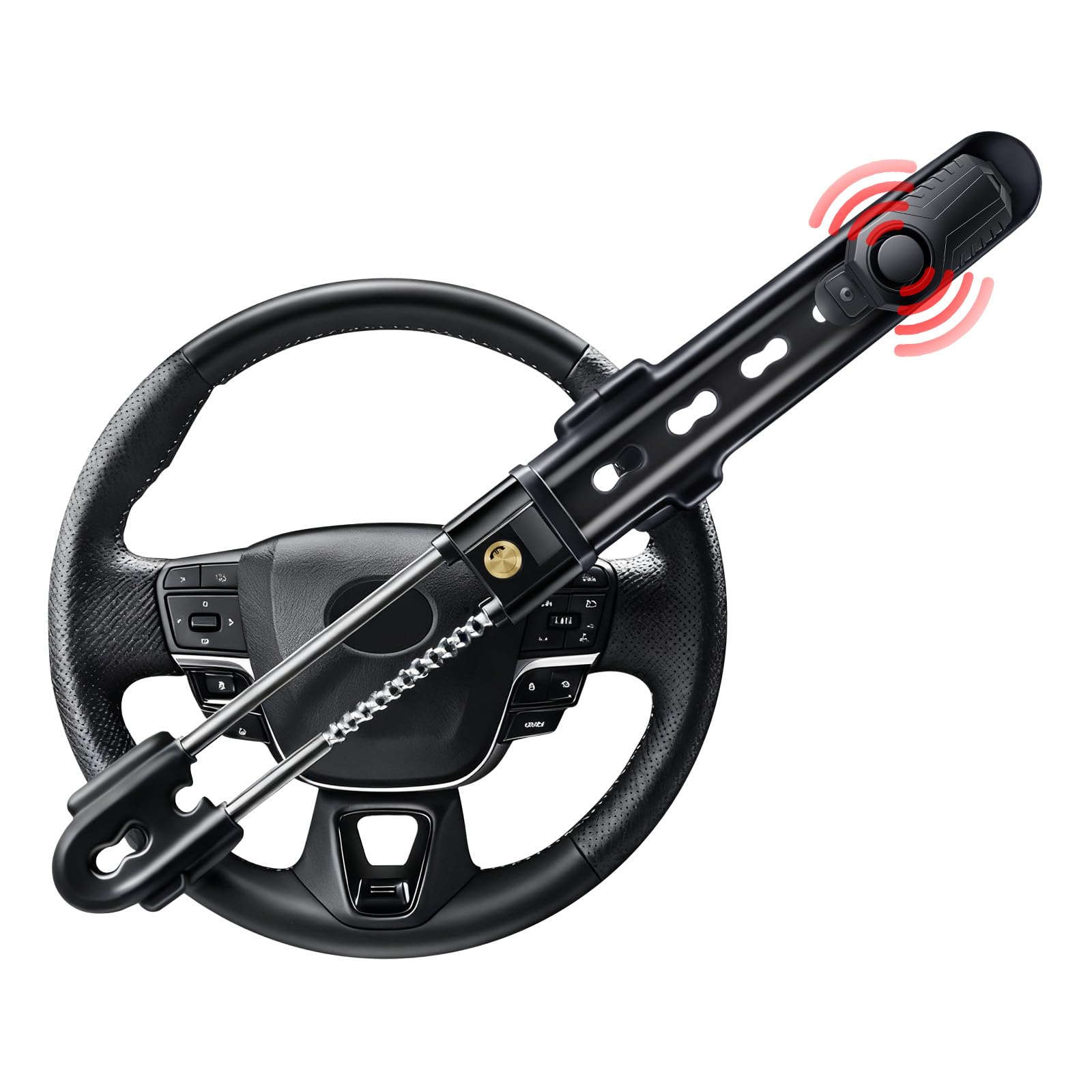 Electop Steering Wheel Lock with Alarm