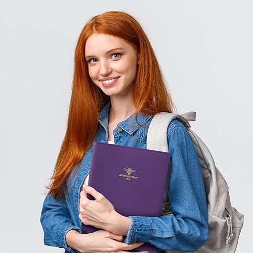 Miniatura 7 de Agenda de citas 2026, libro de citas semanal 2026, enero de 2026 a diciembre de 2026, 8.26 x 10.7 pulgadas, planificador diariopor hora,