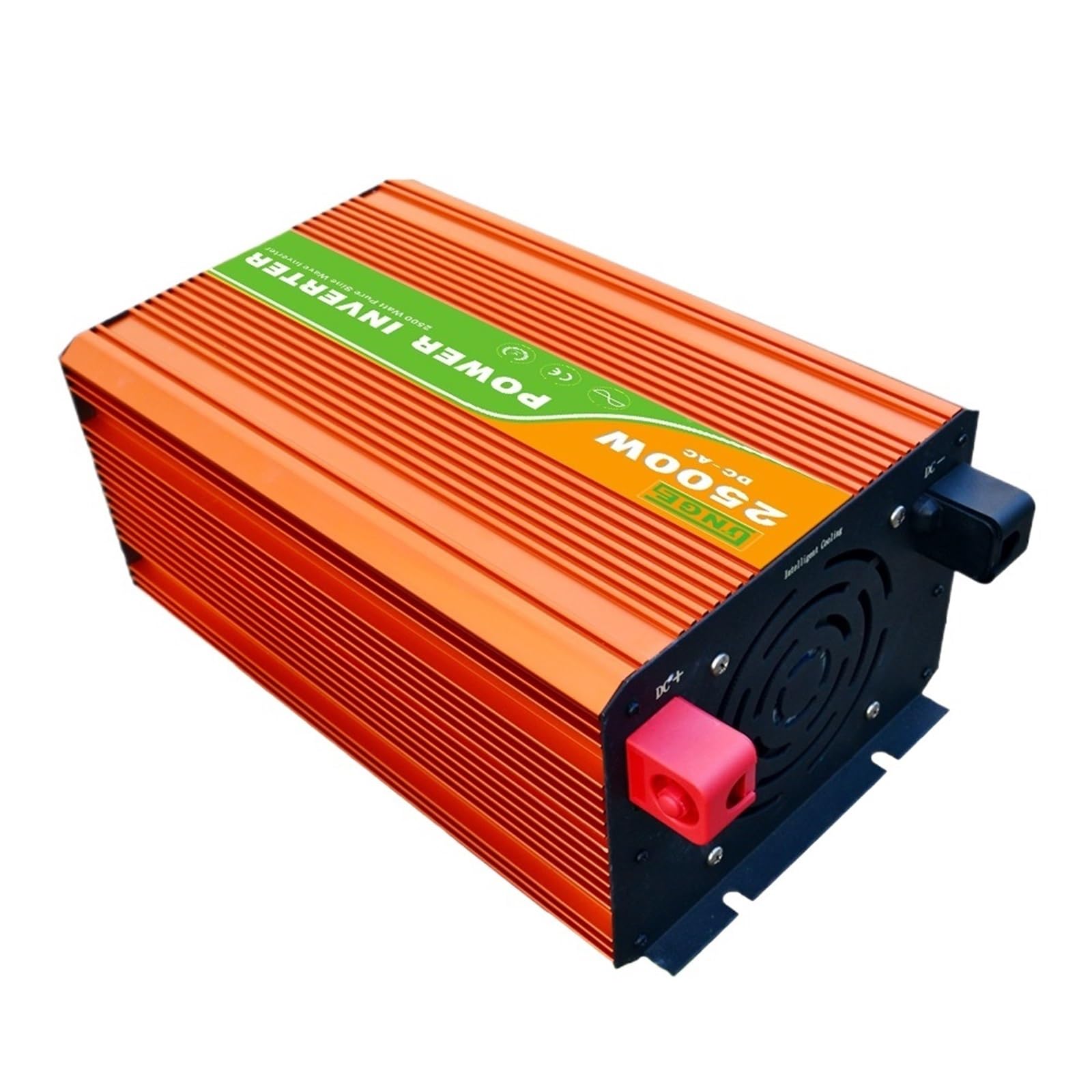 Inversor fuera de red de onda sinusoidal pura de uso residencial de alta frecuencia de 2,5 kW/2500W 12/24/48V a 100/110/120/220/230/240VAC 50/60Hz(12V to 110V 50Hz)