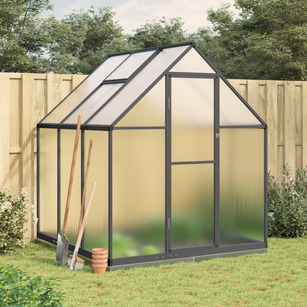 Gecheer Telaio Serra con Base Antracite 169x169x202 cm in Alluminio