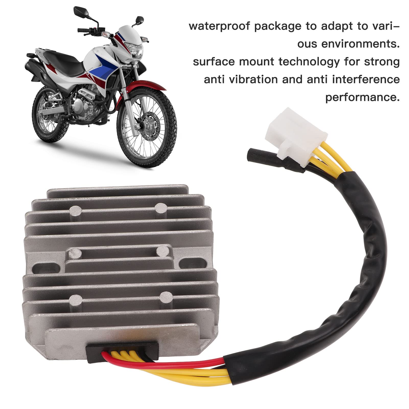 Prostownik napięcia motocykla 31600 MCG 850 stop aluminium zamiennik dla NX400 Falcon MAGNETRON 2001-2022