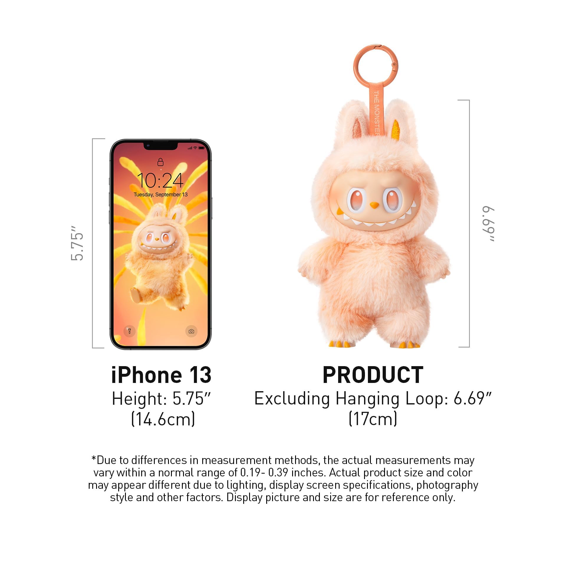 Amazon.com: POP MART THE Monsters LABUBU Big into Energy Vinyl