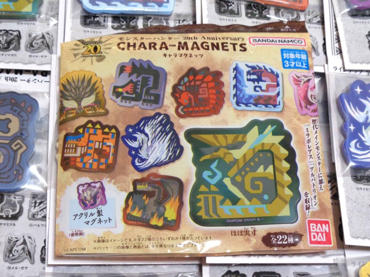Amazon.co.jp: モンスターハンター 20th Anniversary キャラマグネッツ 