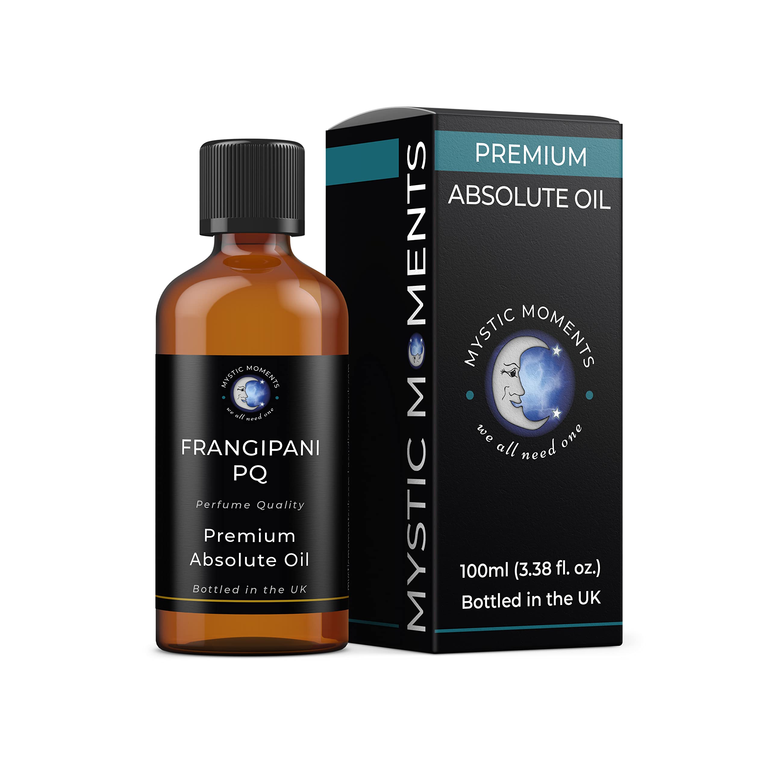 Frangipani PQ Absoluto 100ml de Mystic Moments en formato de aceite esencial puro
