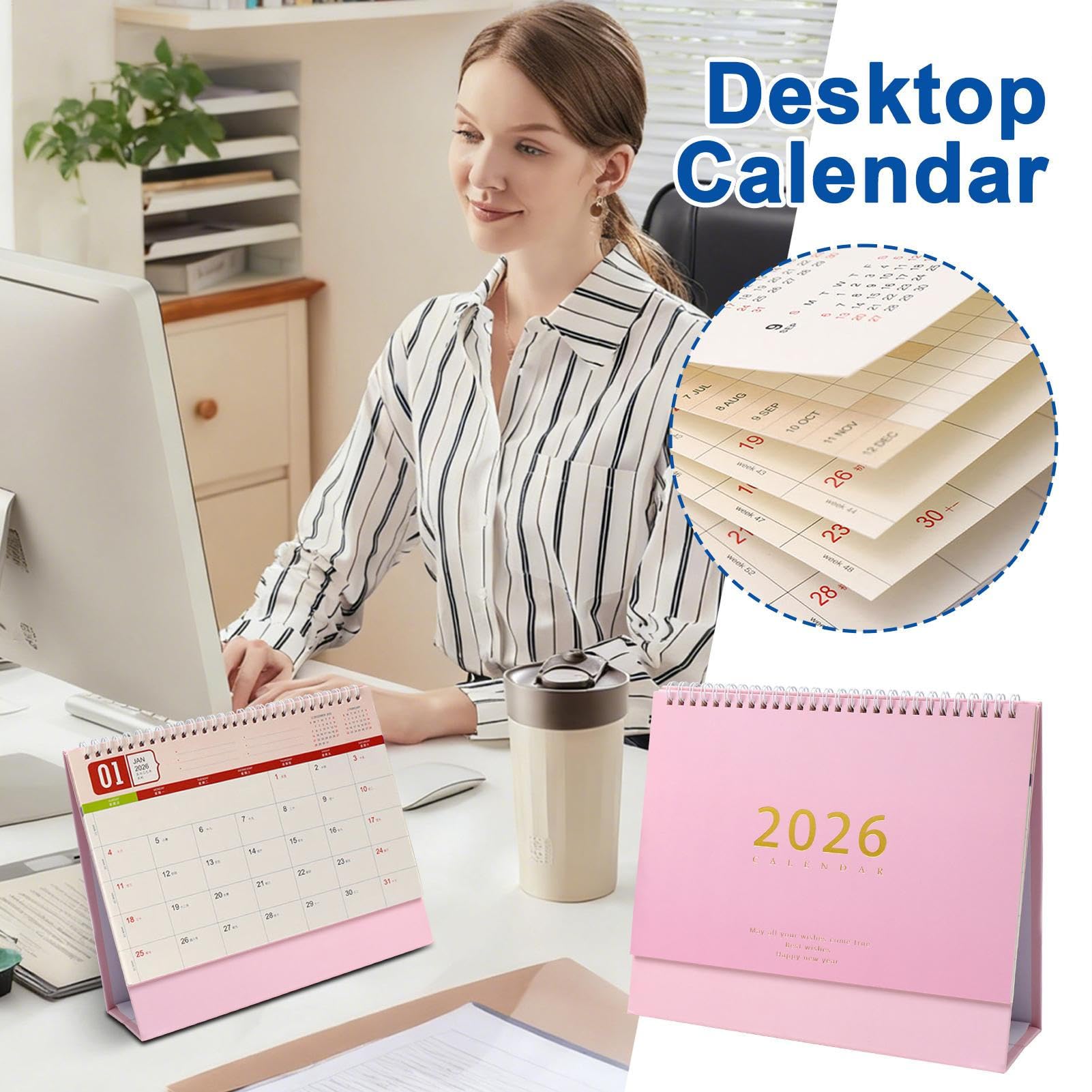 Calendario Da Ufficio - 2026 Pianificatore Annuale,Pianificatore di | Calendario - per la famiglia gli gli insegnanti la casa dentro la scuola l'ufficio il desk il salone la classe