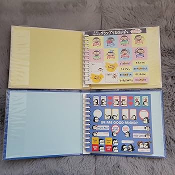 Amazon.co.jp: 昭和レトロ サイン帳 よせがきシート シール付き