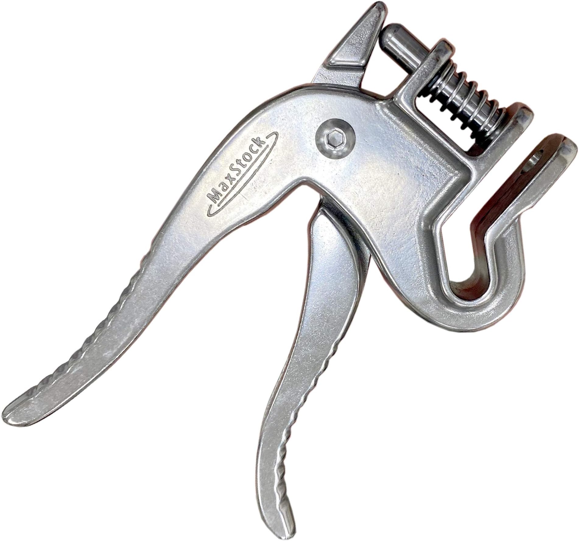 EN5104 Pig Ear Notcher Livestock Identification O Shape for Pig Hog Sow Piglet Goat Sheep Cow Certified 304 Stainless Steel 3/8"(9mm)