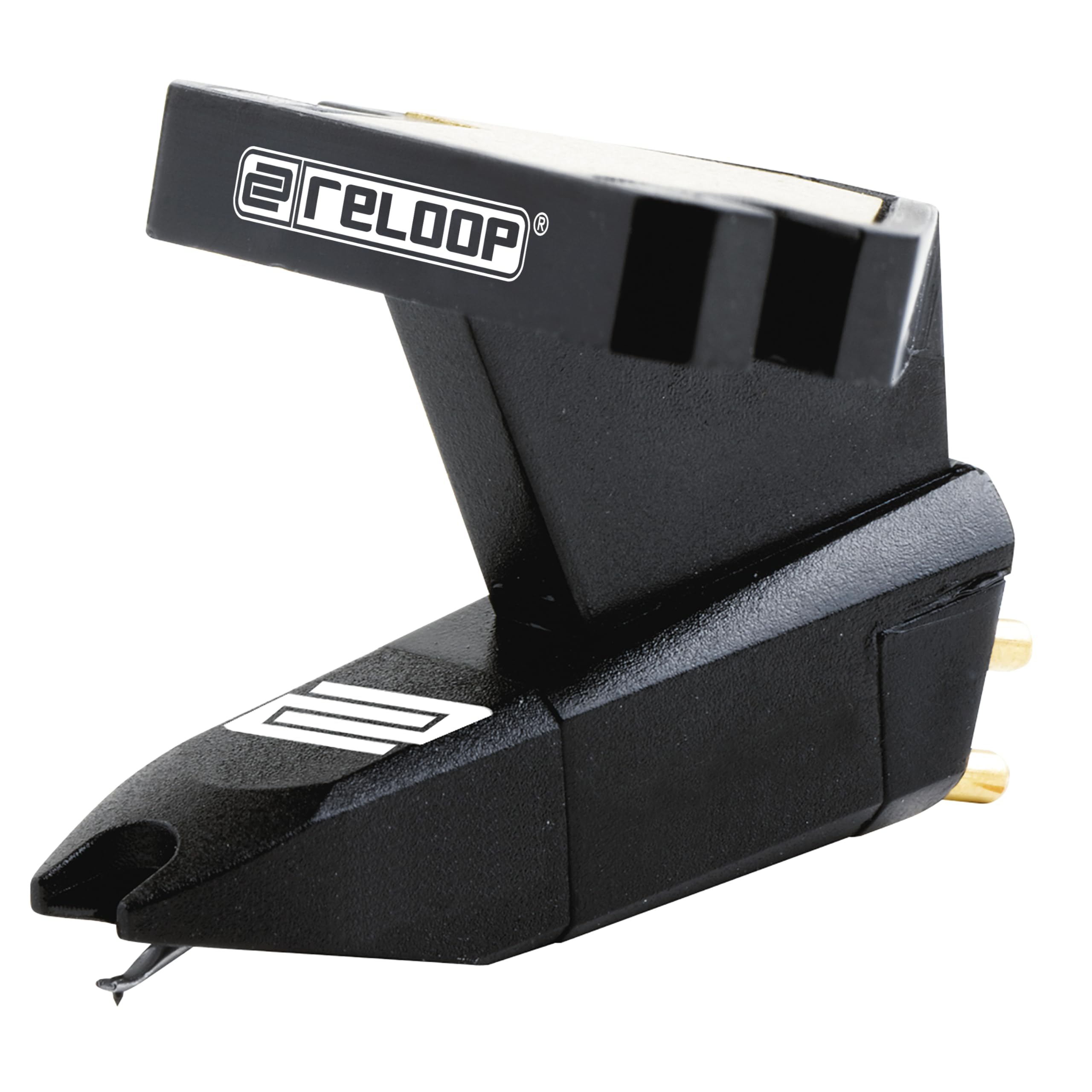 Reloop OM Black Headshell mount DJ/HiFi kartridż i rysik świetny dźwięk dla DJ-a i słuchania