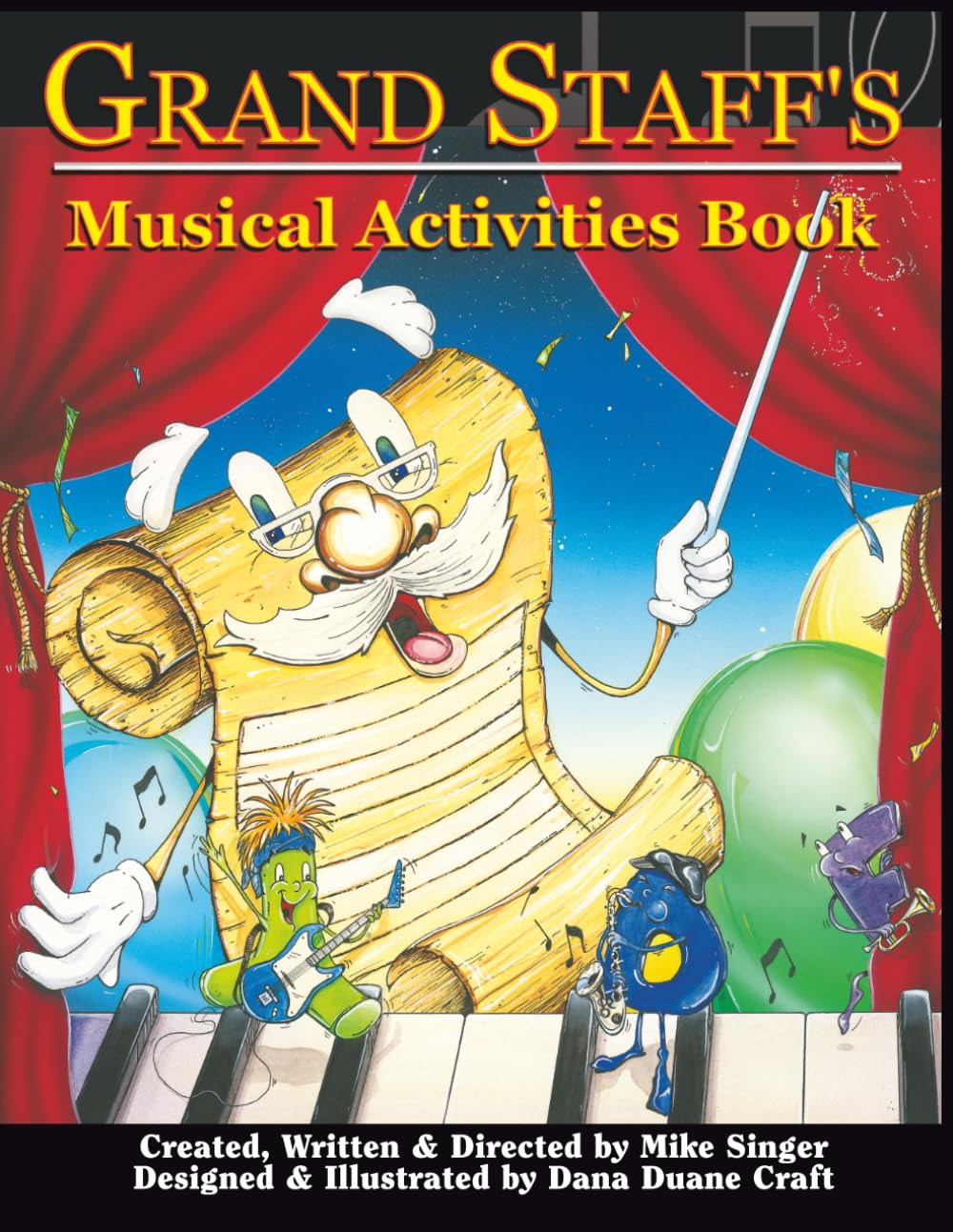 Grand Staff's Musical Activities Book