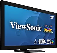 Vista 9 de ViewSonic TD2465 Monitor de pantalla táctil de 24 pulgadas 1080p con ergonomía avanzada, entradas HDMI y USB