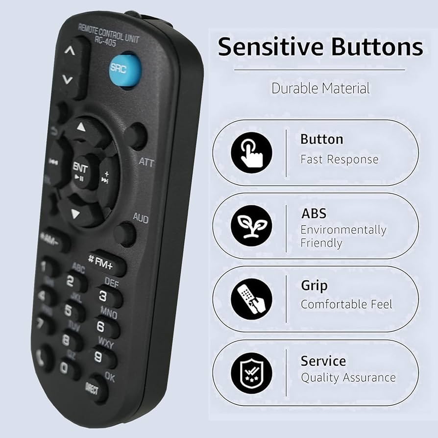 りもこん Amazon.com: Universal Replacement Remote for Kenwood Car