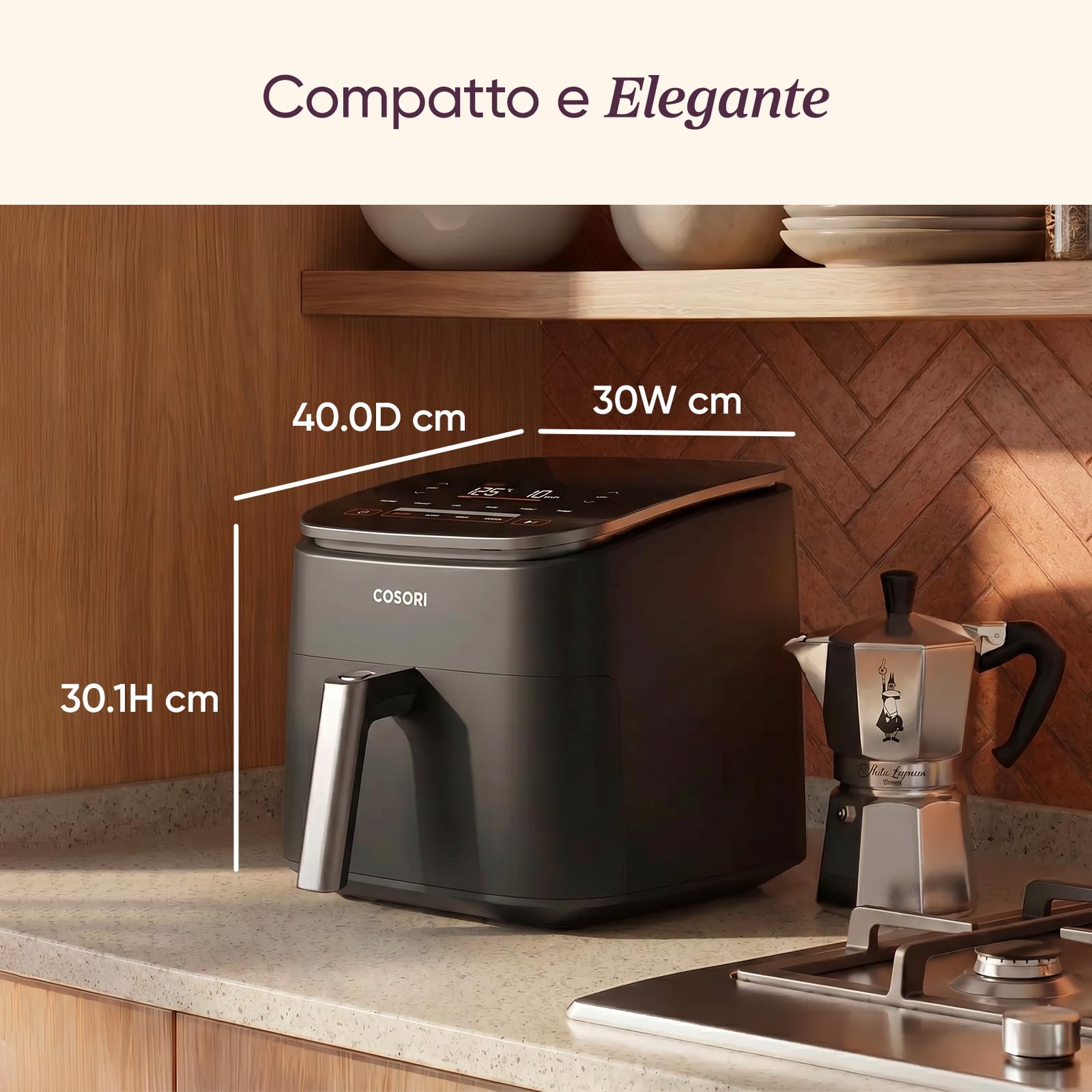Cosori Friggitrice ad Aria Turbo Blaze 6 Litri — immagine 9 di 15