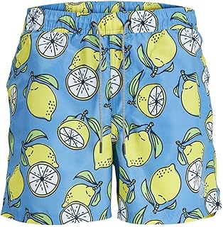 JACK & JONES JPSTFIJI JJSWIM AOP SS24 LY JNR Deniz Şortu Erkek çocuk