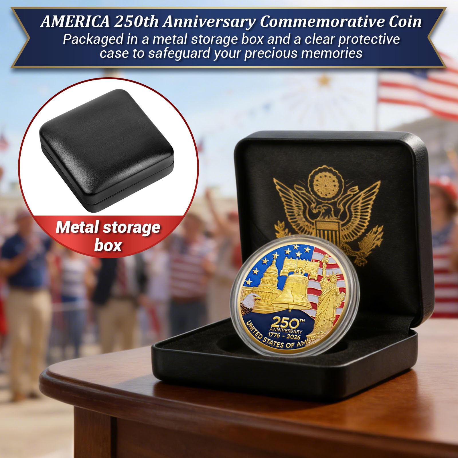 Amazon.com: USA 250th Anniversary Coin ¨C Gold Plated Challenge