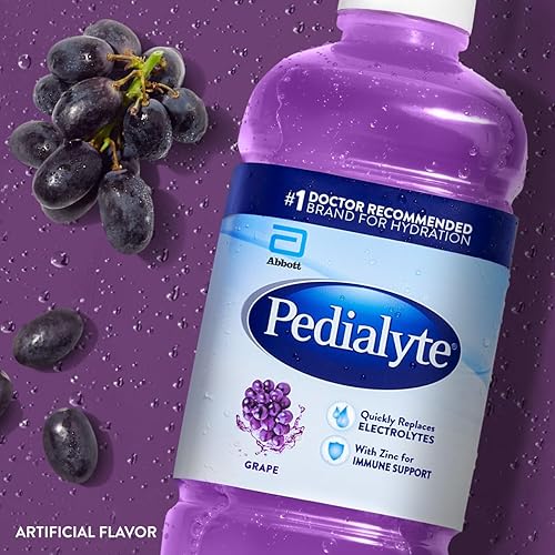 Miniatura 25 de pedialyte Solución Oral de electrolito, 1 litro, 8 Count, 365, Anaranjado, 8, 8