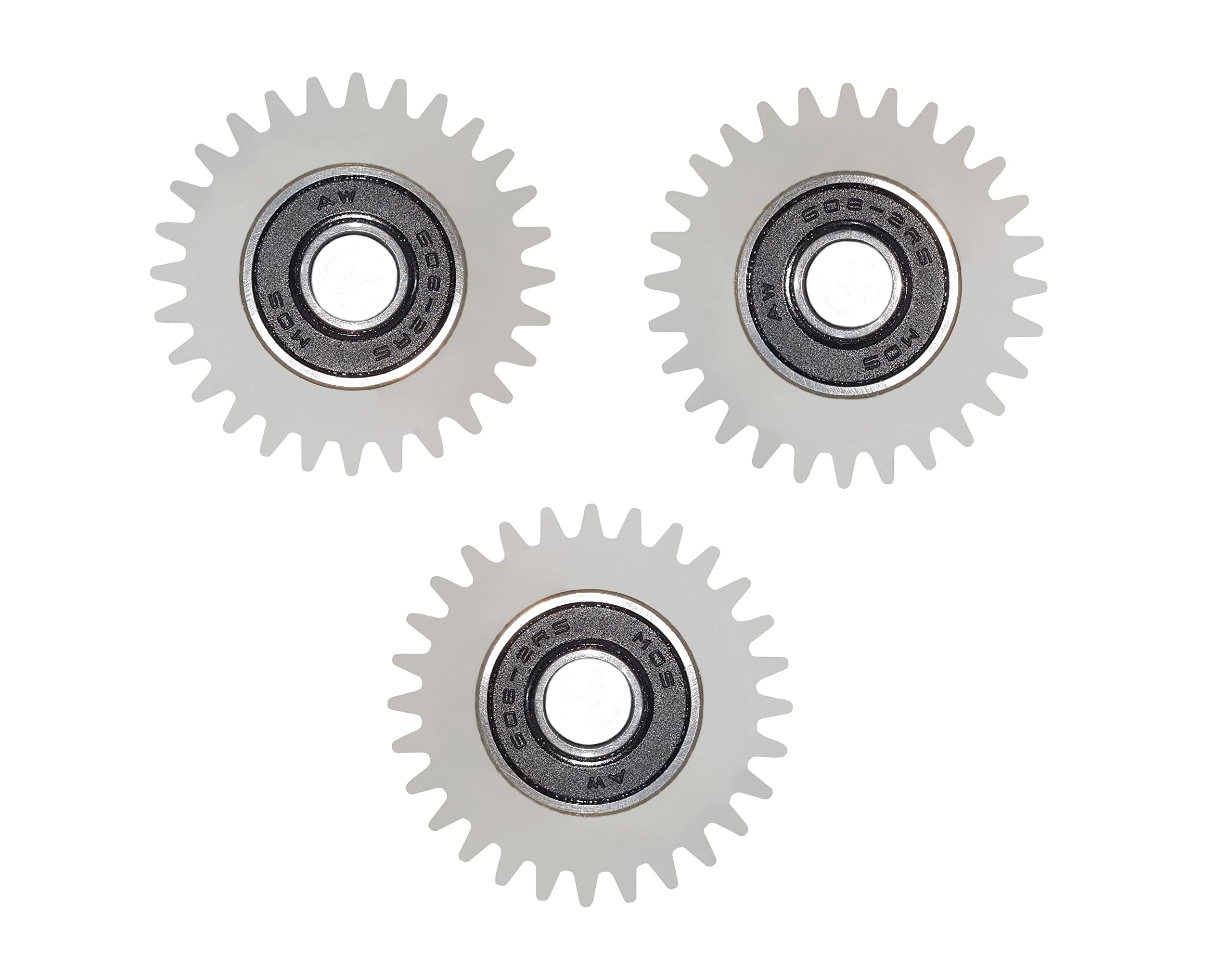 Set 3 PEZZI Ingranaggi da 28 denti 38 mm per motore bici elettrica E-Bike
