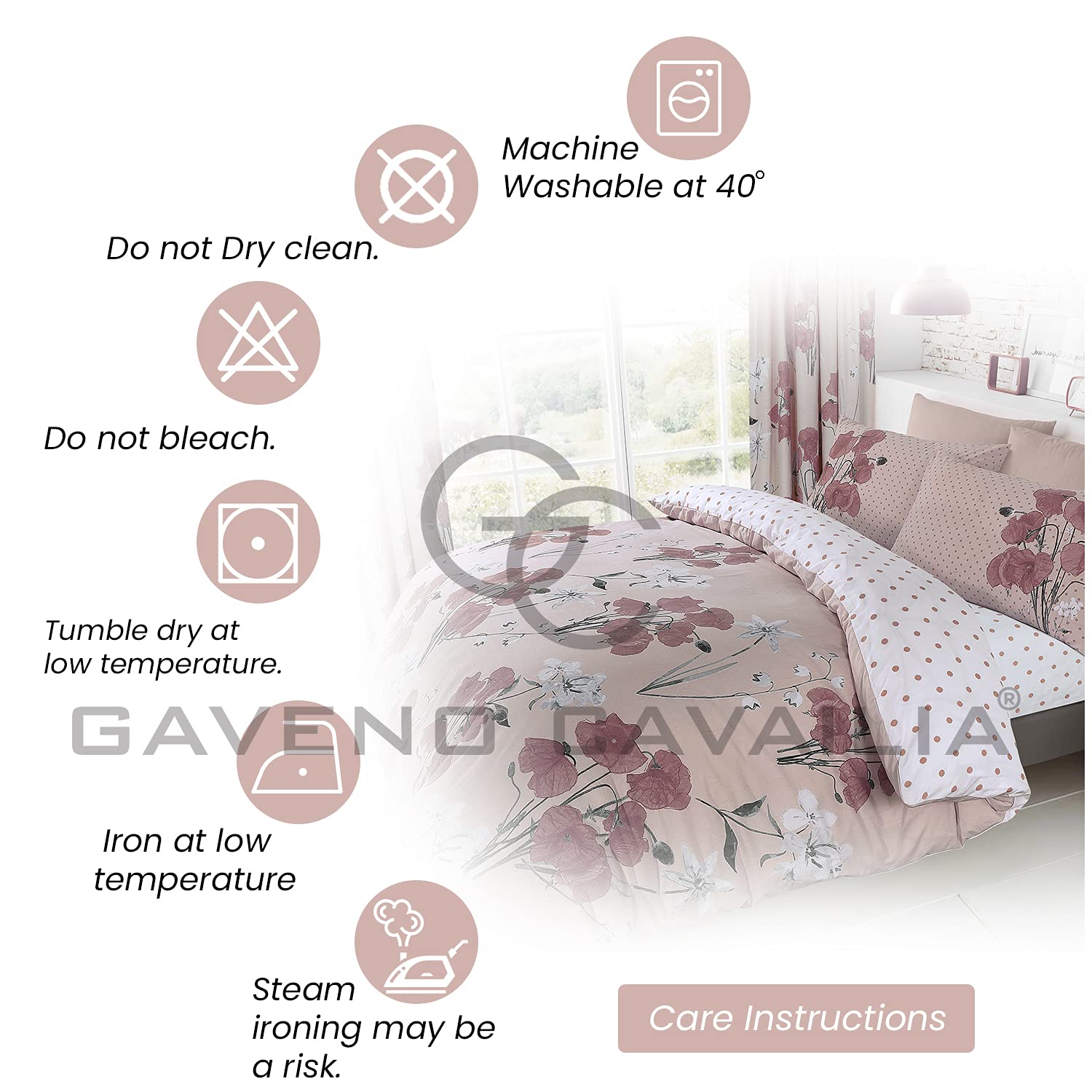 Gc Gaveno Cavailia Set Di Biancheria Da Letto Matrimoniale Con A 979107