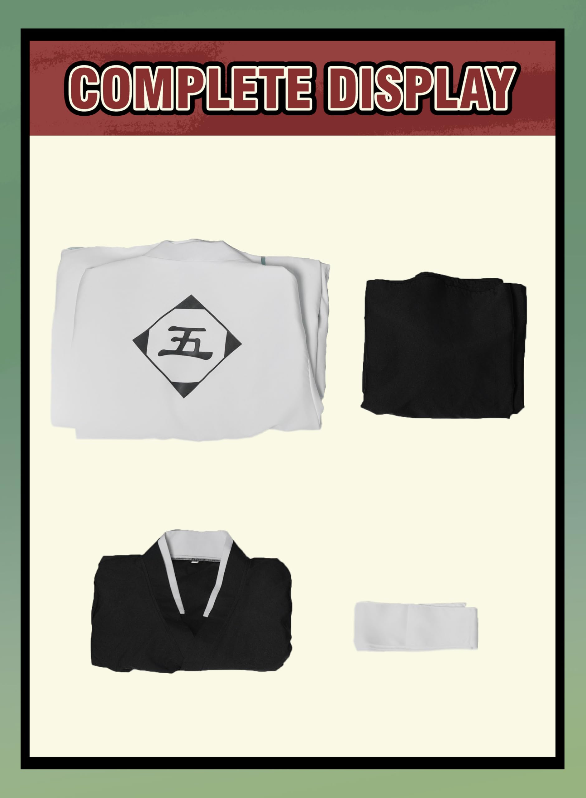 OSIAS Mężczyźni Anime Aizen Sousuke Cosplay Kostium