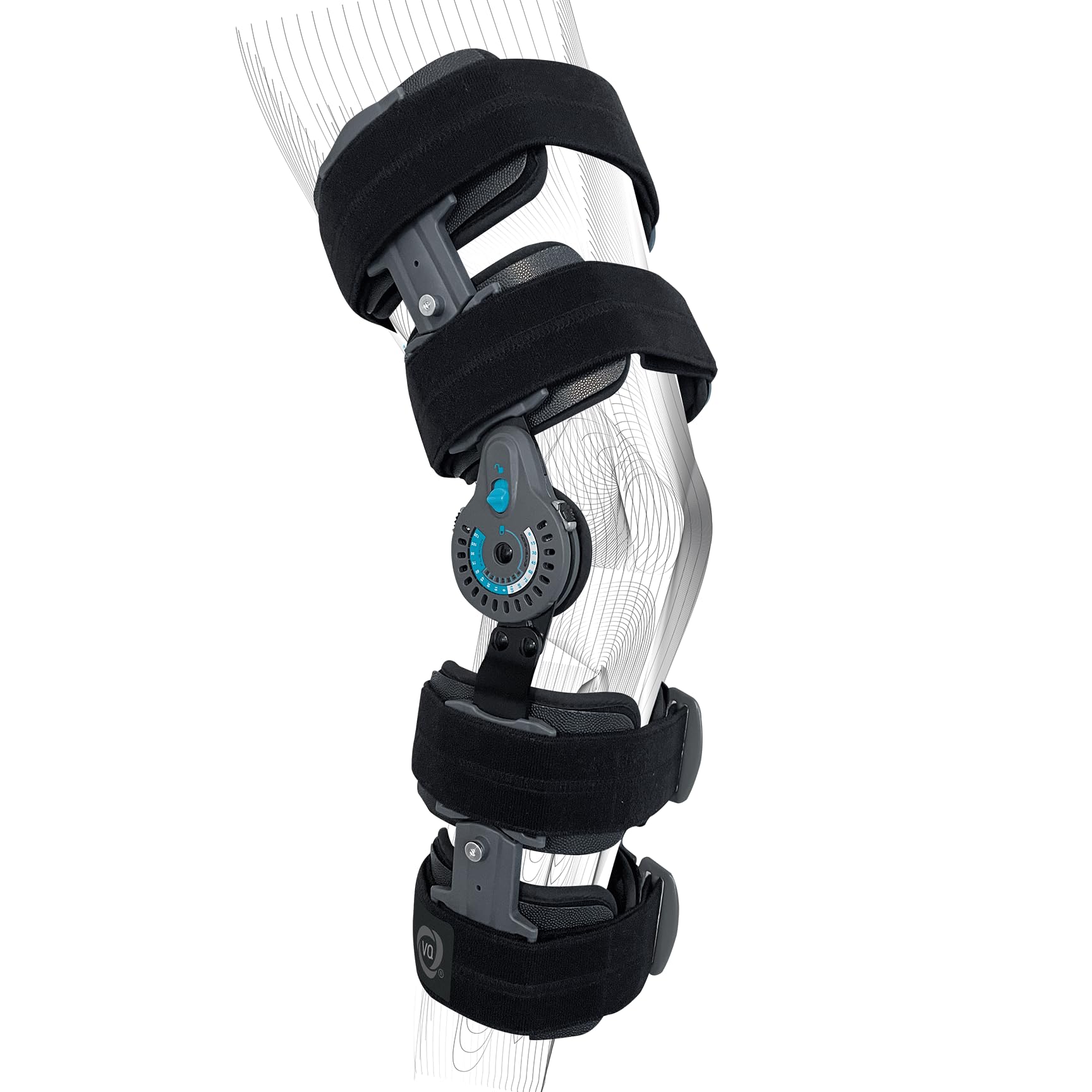 COOLITE II Post Op Knee Brace – Support with Controlled Range of Motion after Surgery or Injury