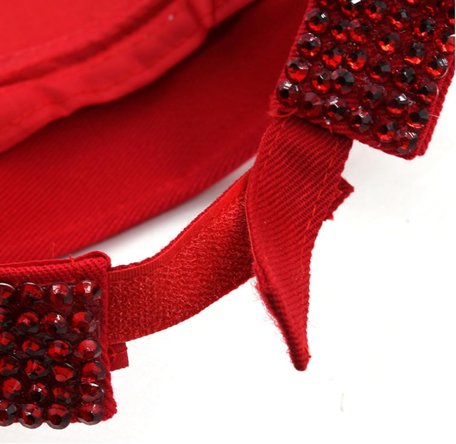 10 Pcs Bling Visor Shiny Rhinestones Sport Sun Adjustable Summer Cap Visor Caps for Women Men