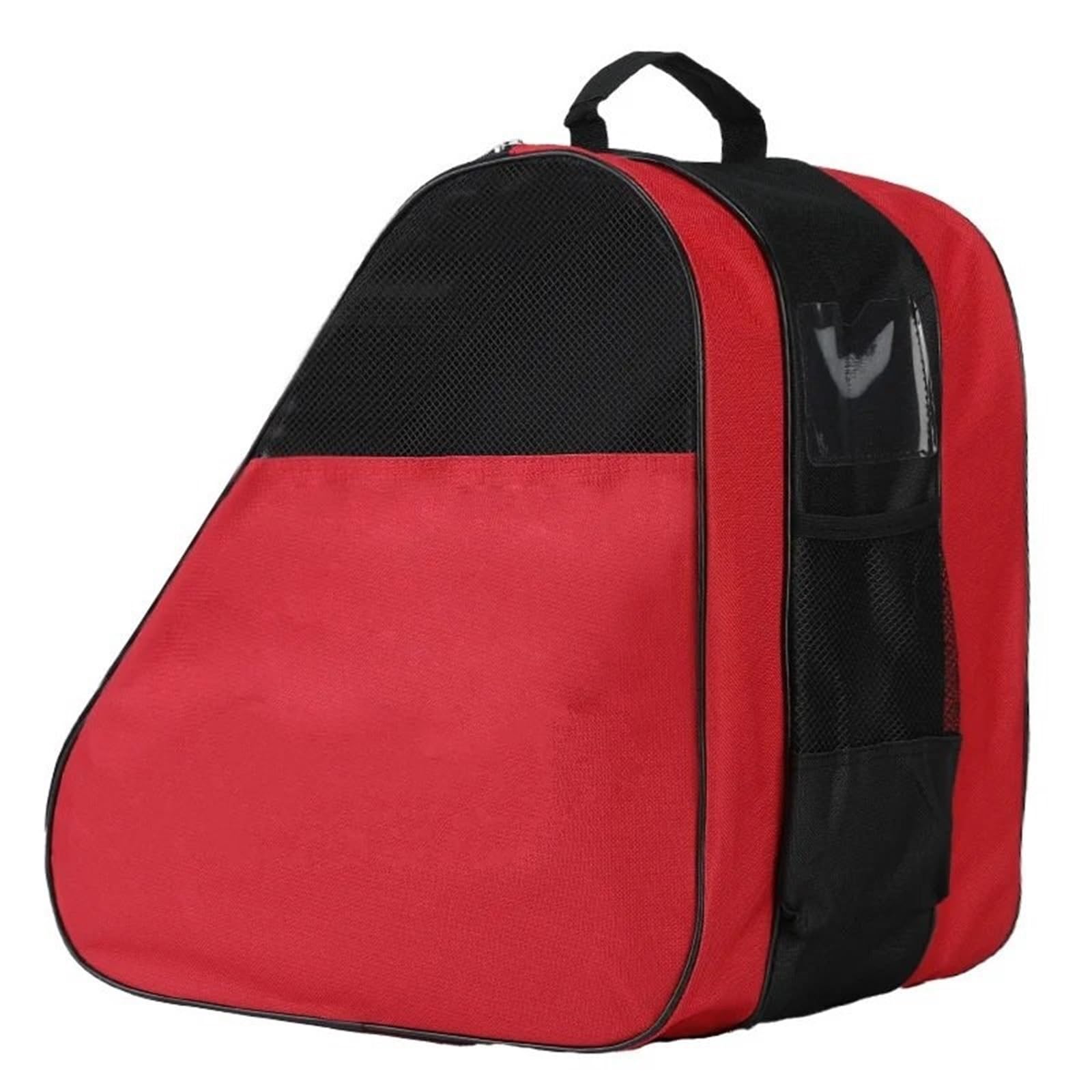 Plecaki na rolki, Plecak na buty narciarskie, torba, plecak podróżny do jazdy łyżwach, nartach i(Red)