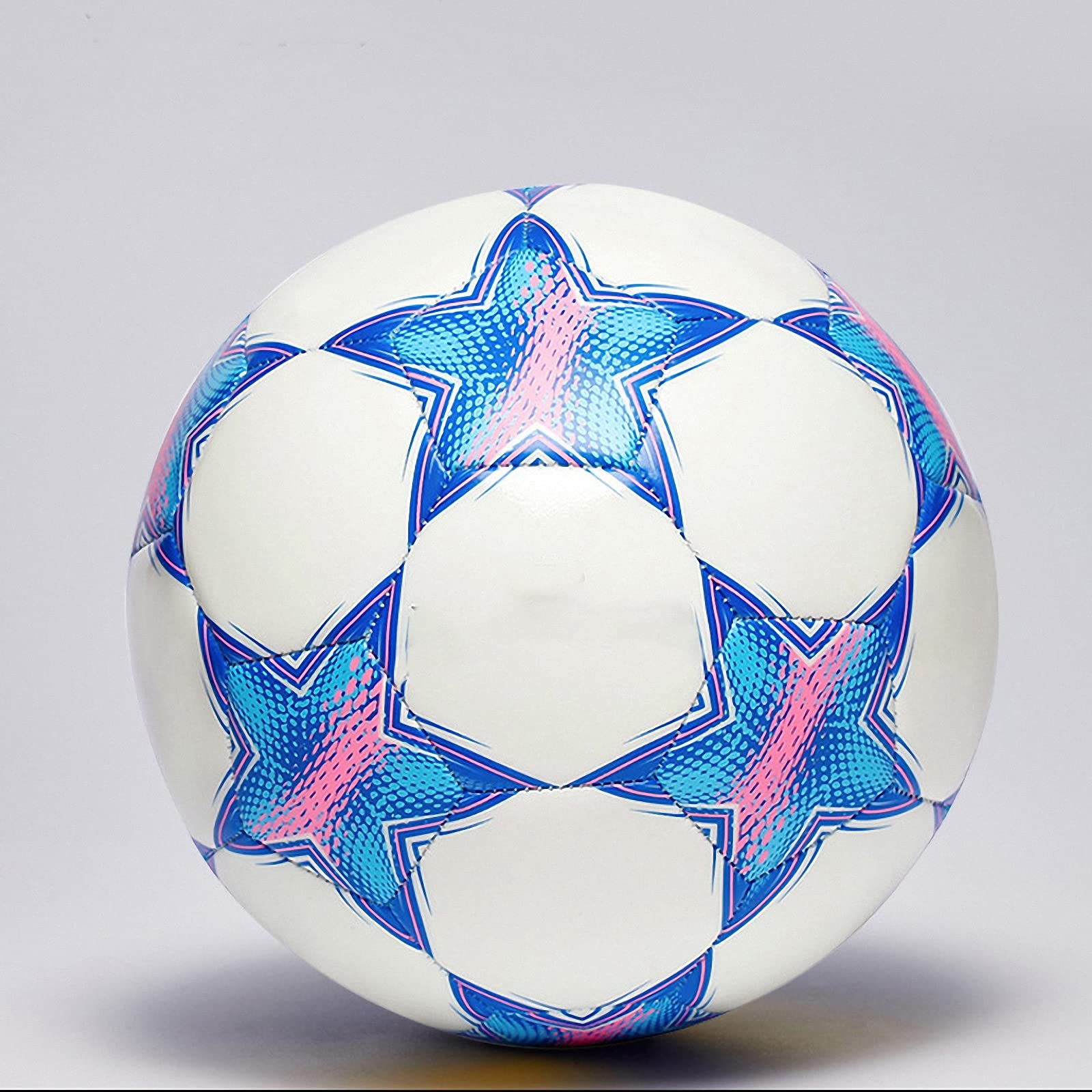 Reflektierender fußball mit pumpe für Kinder und Studenten,größe 4/5 fluoreszierender leuchtender fußbälle für Jugendliche,Ball für Outdoor trainingsspiele,Match,Geschenk