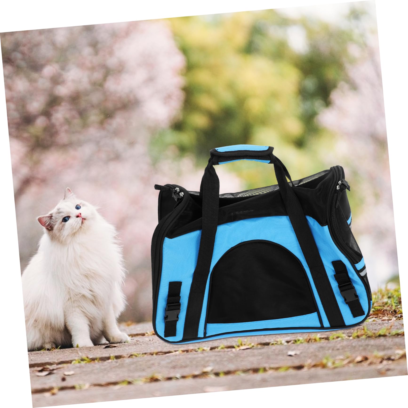 Trasportino Per Animali Domestici Per Esterni Borsa Per Cani E Gatti Sicura E Durevole Design Traspirante Comodo E Resistente
