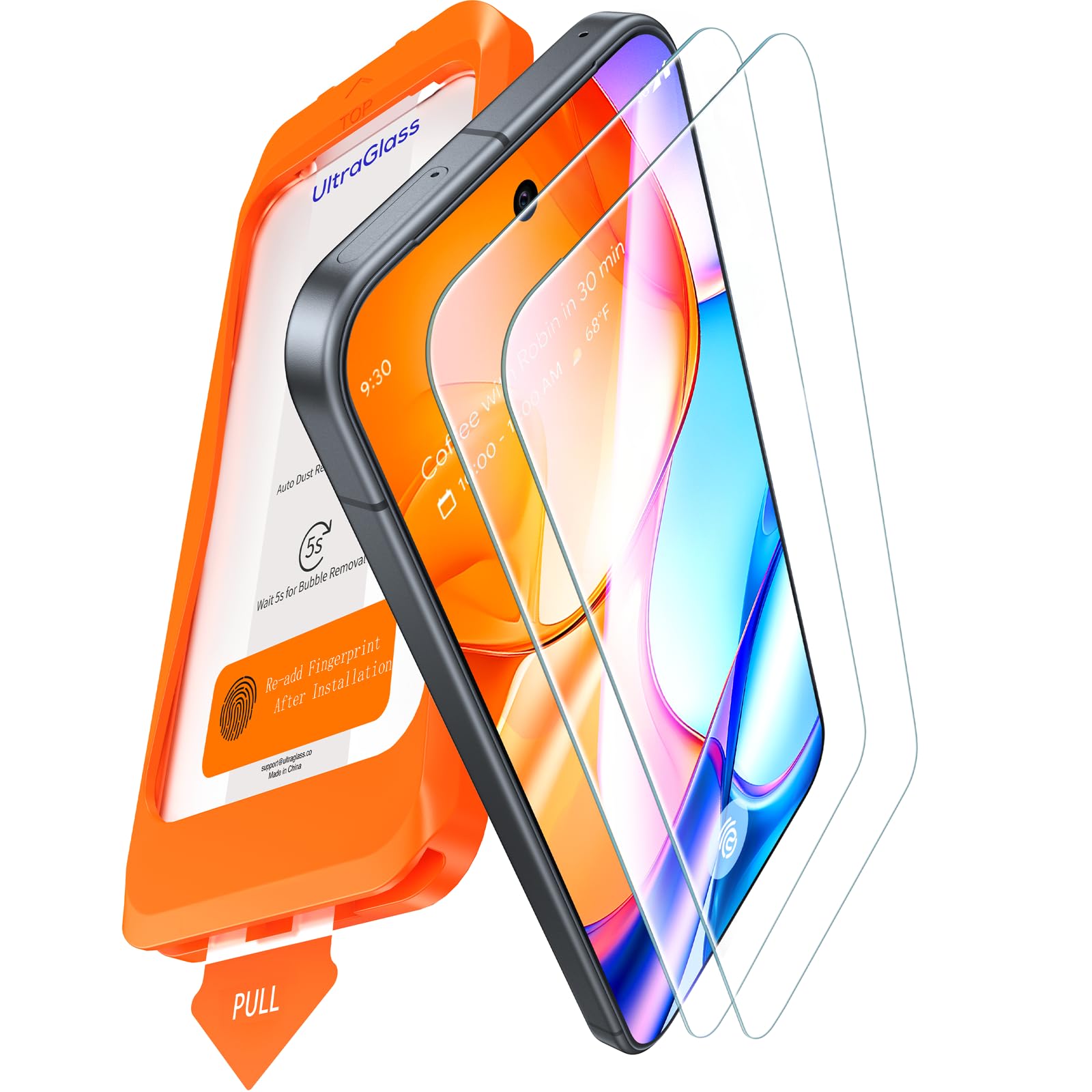 Amazon.com: UltraGlass UNBREAK TOP 9H+ Armor for Google Pixel 10