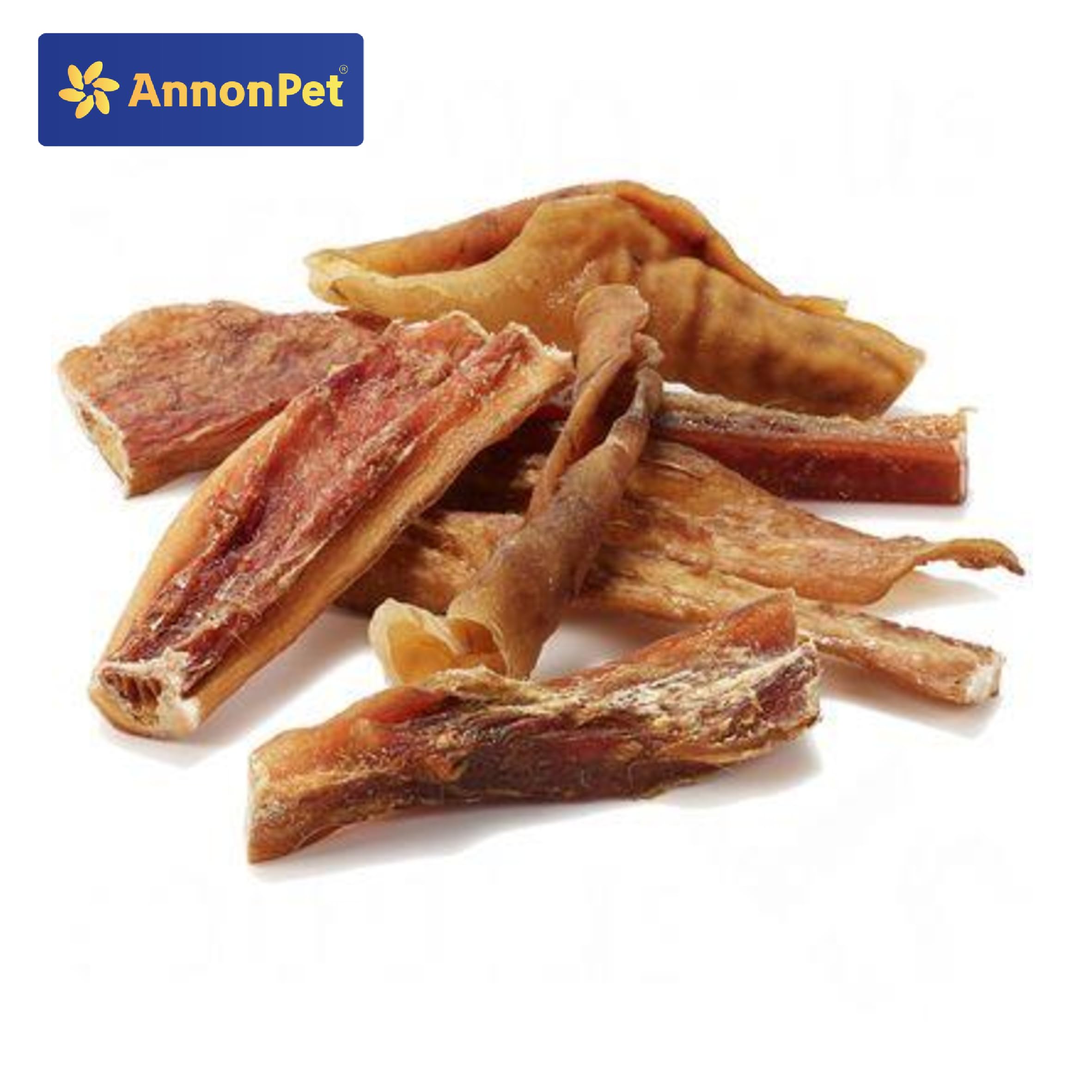 Piel de cabeza de vacuno seca 500 g – Snack natural de larga duración para perros adultos – Masticativos naturales para limpieza dental y fortalecimiento de los músculos masticadores