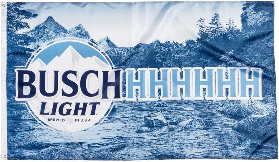 Buschhhhhhh Light Beer Flag