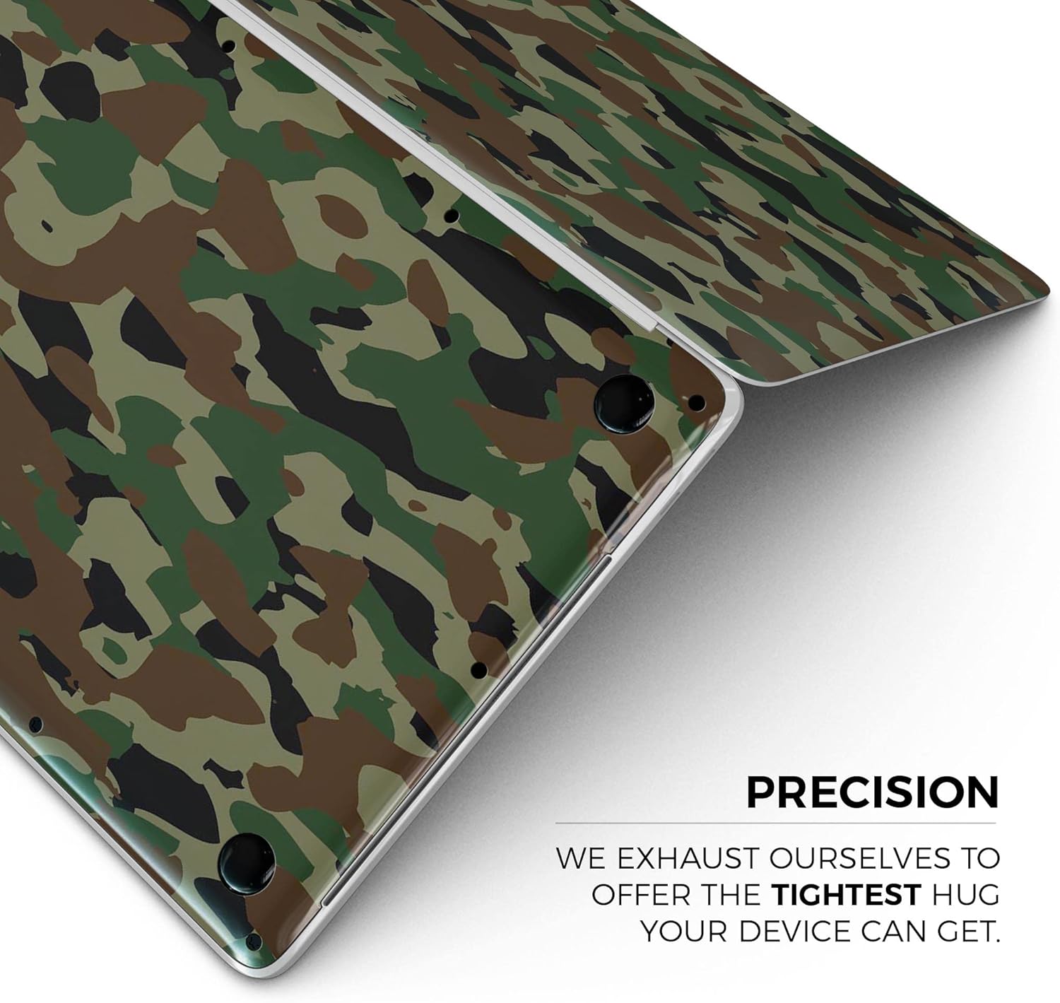 DesignSkinz - Traditional Camouflage - Full-Body Wrap Protective Decal Skin Kit Compatible with MacBook 16" Pro M1 (A2485)