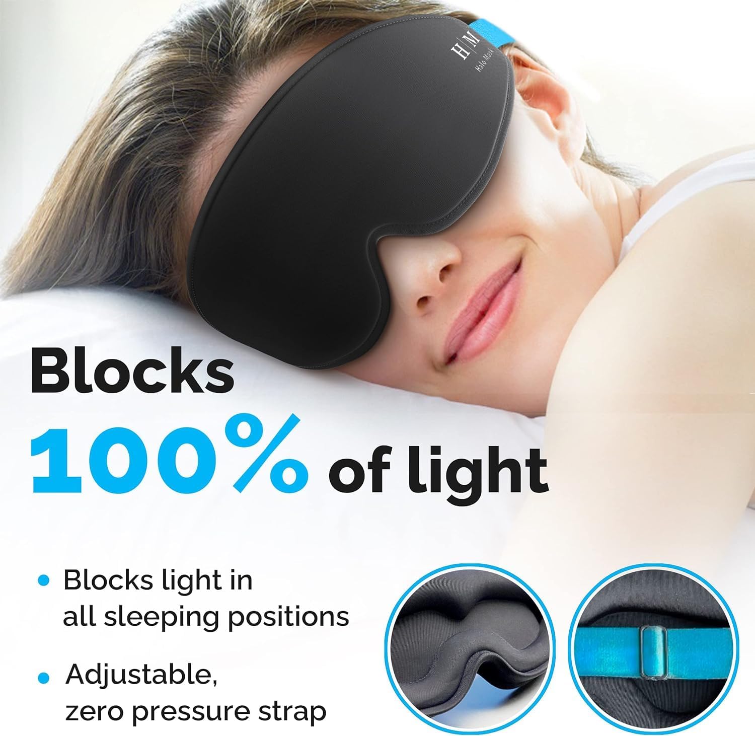 Myhalos Heat Eye Mask & Sleep Mask Bundle