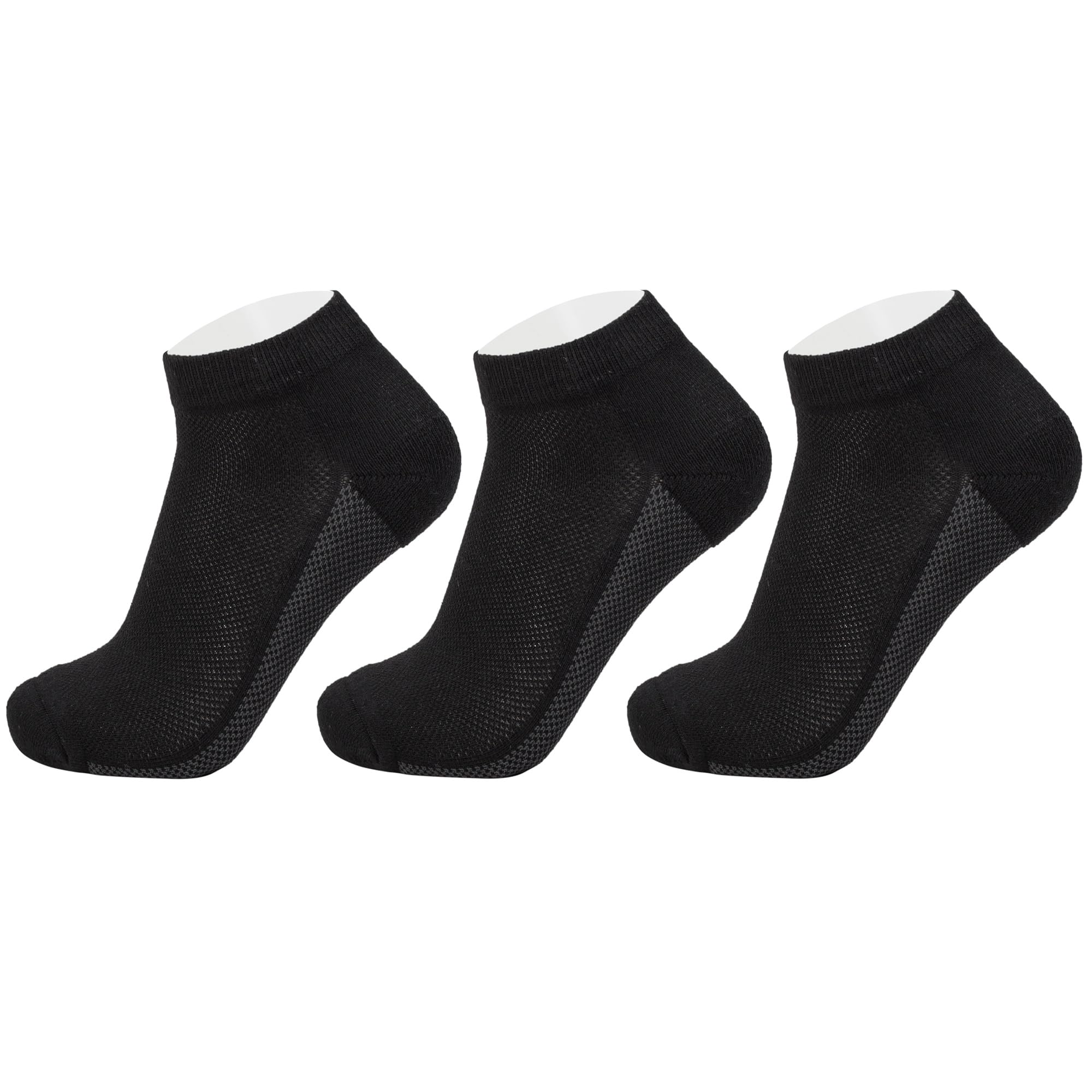 Alpine Swiss Calcetines tobilleros de algodón transpirable de corte bajo para hombre