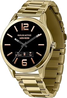 Reflex Active Amoled Series 31 - Reloj inteligente de llamadas para mujeres y hombres con Bluetooth, 1.19 pulgadas, rastreador de fitness, oxígeno en sangre, monitoreo de frecuencia cardíaca y pulsera