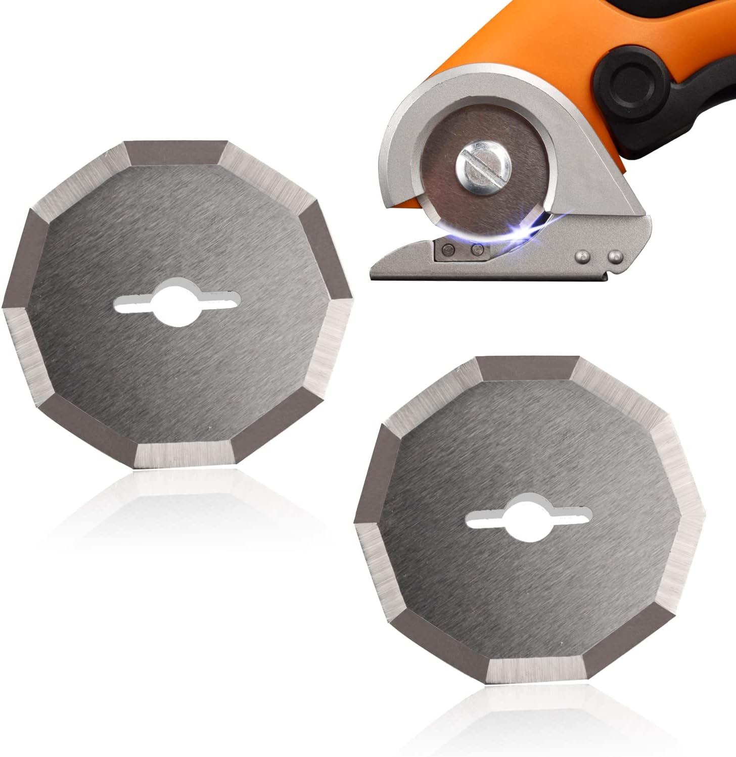 HandyTek 2-Pack WA2300 Blades Compatible with Worx ZipSnip Cordless Scissors Replacement Blades, Fits RC2600K, RC2601, RC2602, WX080L, WX081, WX082L, WX081L, WX745L.9