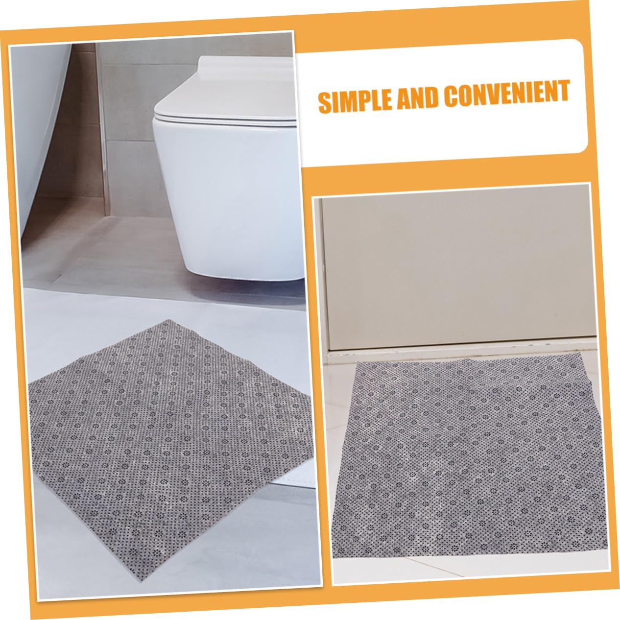Tissu Non Tissé Antidérapant pour Tapis et Projets DIY, Large Application Allées Créations Artisanales