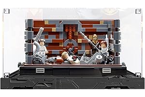 Acrylic Display Case for Lego Star Wars 75329 Death Star Trench Run...