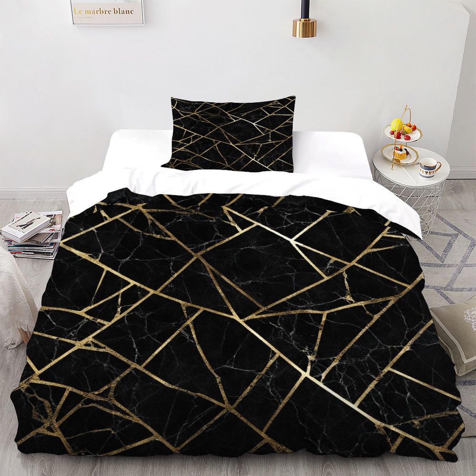Housse de couette spider web ensemble literie 2 places wild animals adulte