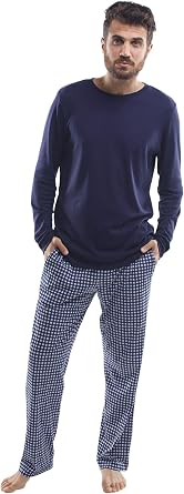 jijamas Incredibly Soft Pima Cotton Mens Pajamas Set - The Weekender