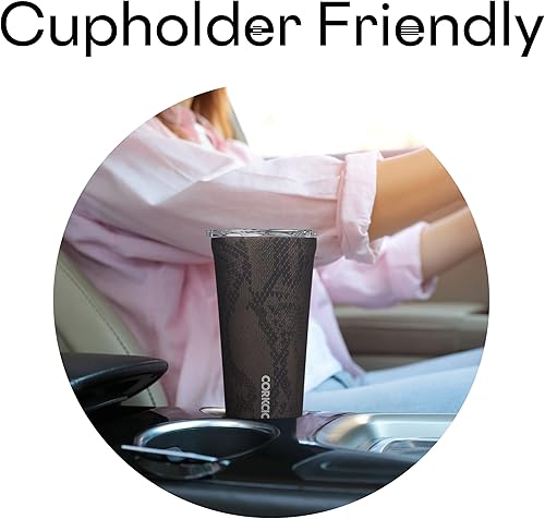 Miniatura 4 de Corkcicle - Taza de viaje de acero inoxidable con aislamiento