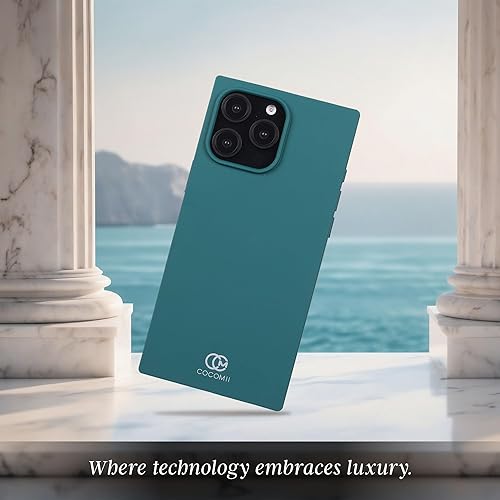 Miniatura 5 de COCOMII Funda cuadrada compatible con iPhone 13 Pro Max, compatible con MagSafe, silicona, delgada, mate, suave al tacto, forro de microfibra,