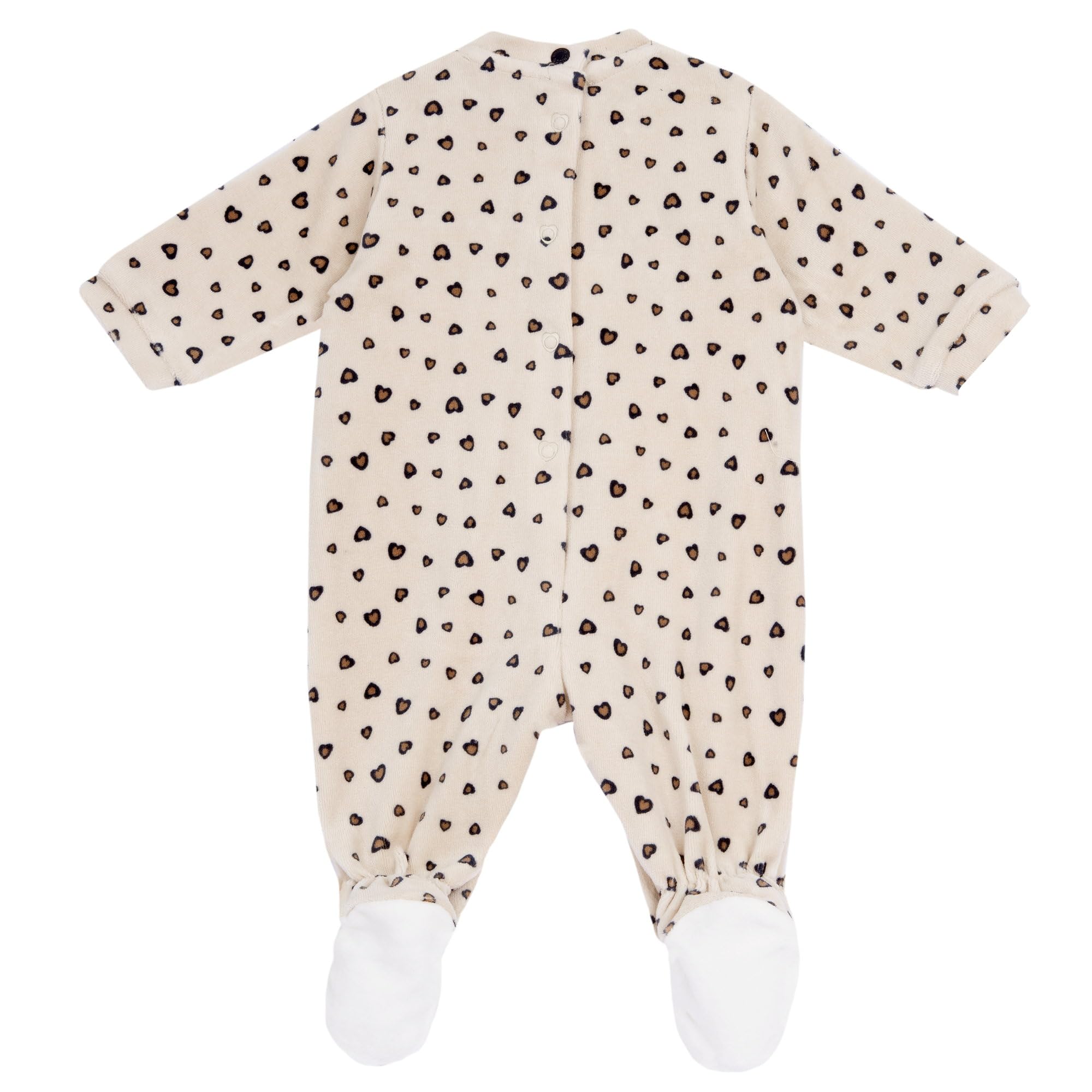 Chicco, Tutine in ciniglia con apertura entrogamba, Neonato/Neonata 0-24 mesi, Designed in Italy