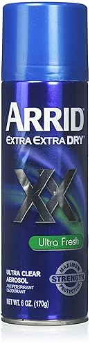 ARRID XX Ultra Clear - Desodorante antitranspirante en aerosol, ultra fresco, 6 onzas (paquete de 6) ARRID XX Ultra Clear - Desodorante antitranspirante en aerosol, ultra fresco, 6 onzas (paquete de 6)