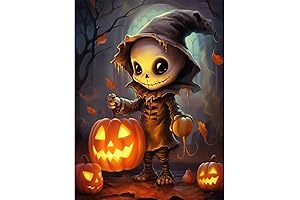 Halloween Paint with Diamonds - Turn Your Wall Into a Spooktacular Masterpiece