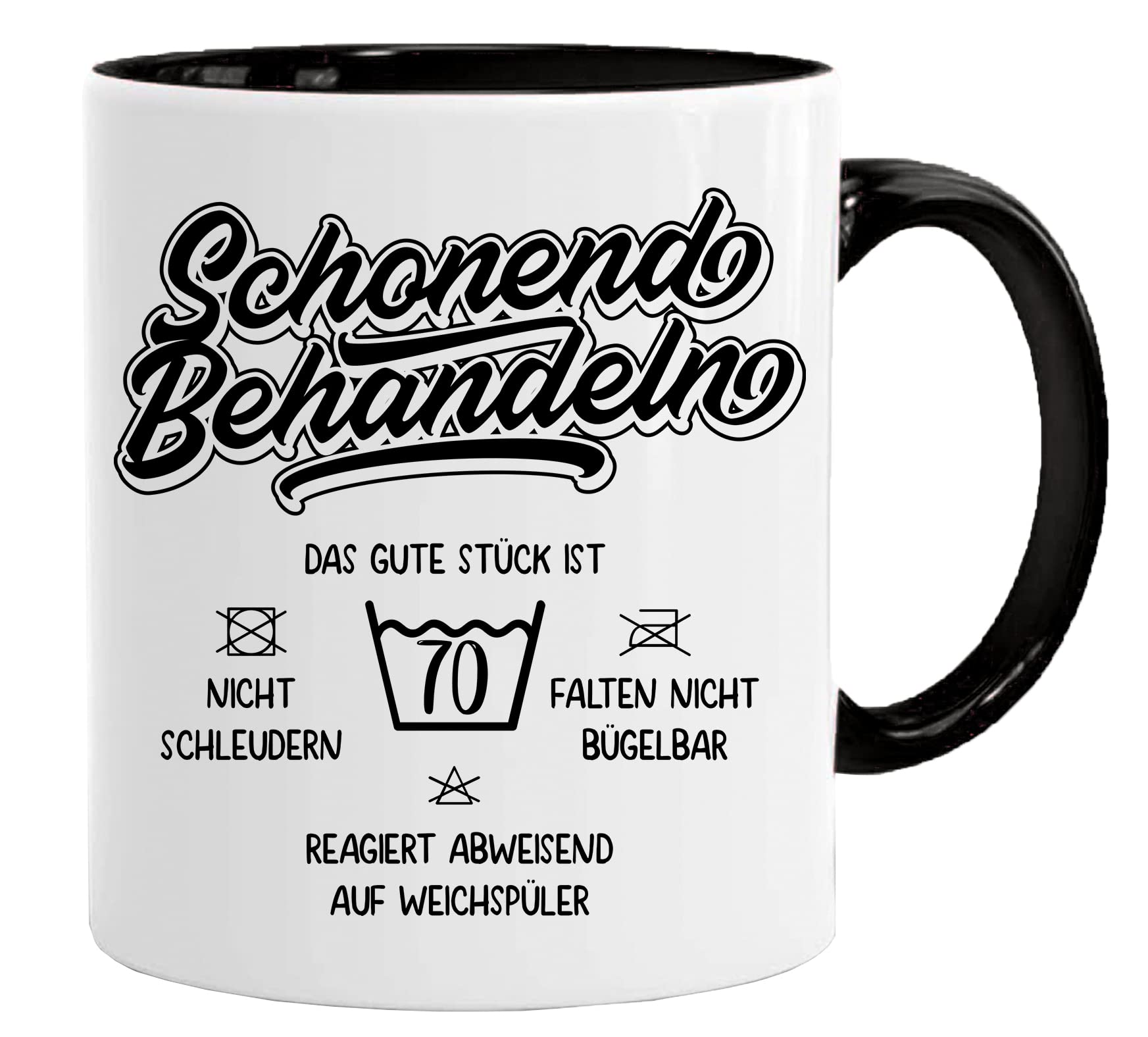 Tazza Personalizzata Per 70° Compleanno | Ceramica 330 Ml Con Nome E Scritta 'Benvenuto Nel Mondo 70' | Regalo Unico