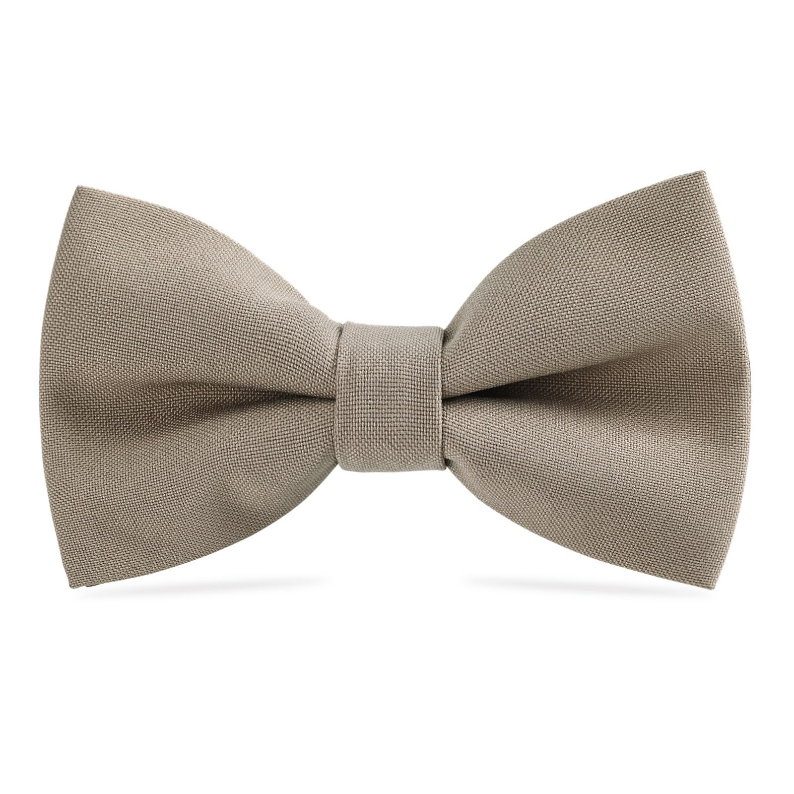 WELROG Classic Pre-Tied Bow Tie for Children & Adults Solid Color Adjustable Bowtie