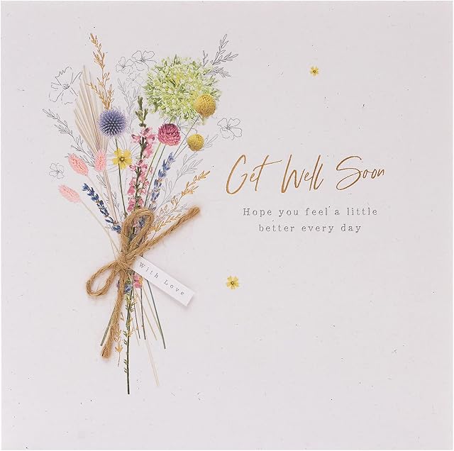 Get Well Card - Get Well Soon Card - Get Well Soon Card for Her - Get Well Soon Card for Women