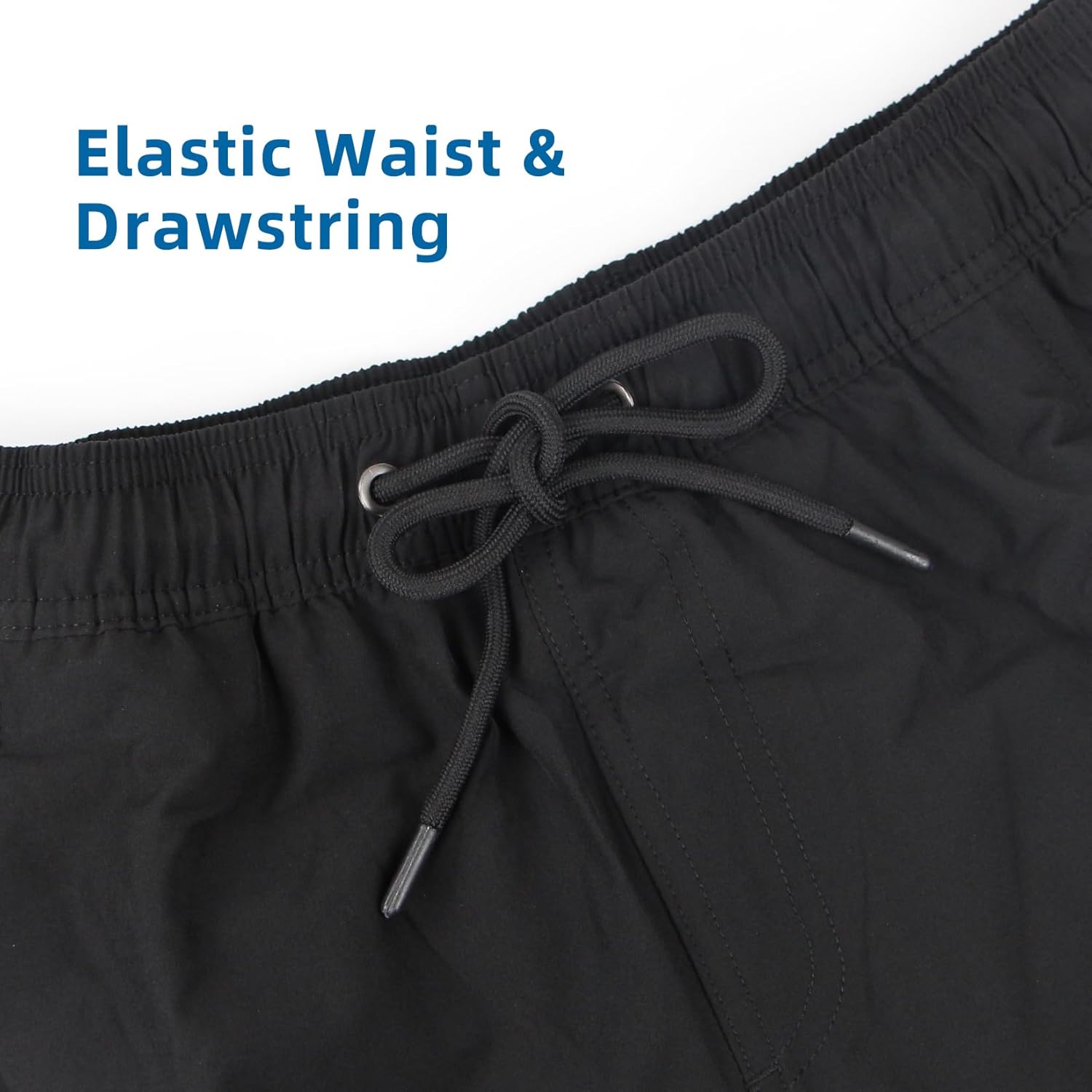 Mens Swim Trunks with Compression Liner 2 in 1 Swimming Shorts Stretch Trunks Quick Dry Beach Shorts Bathing Suit - Image 7